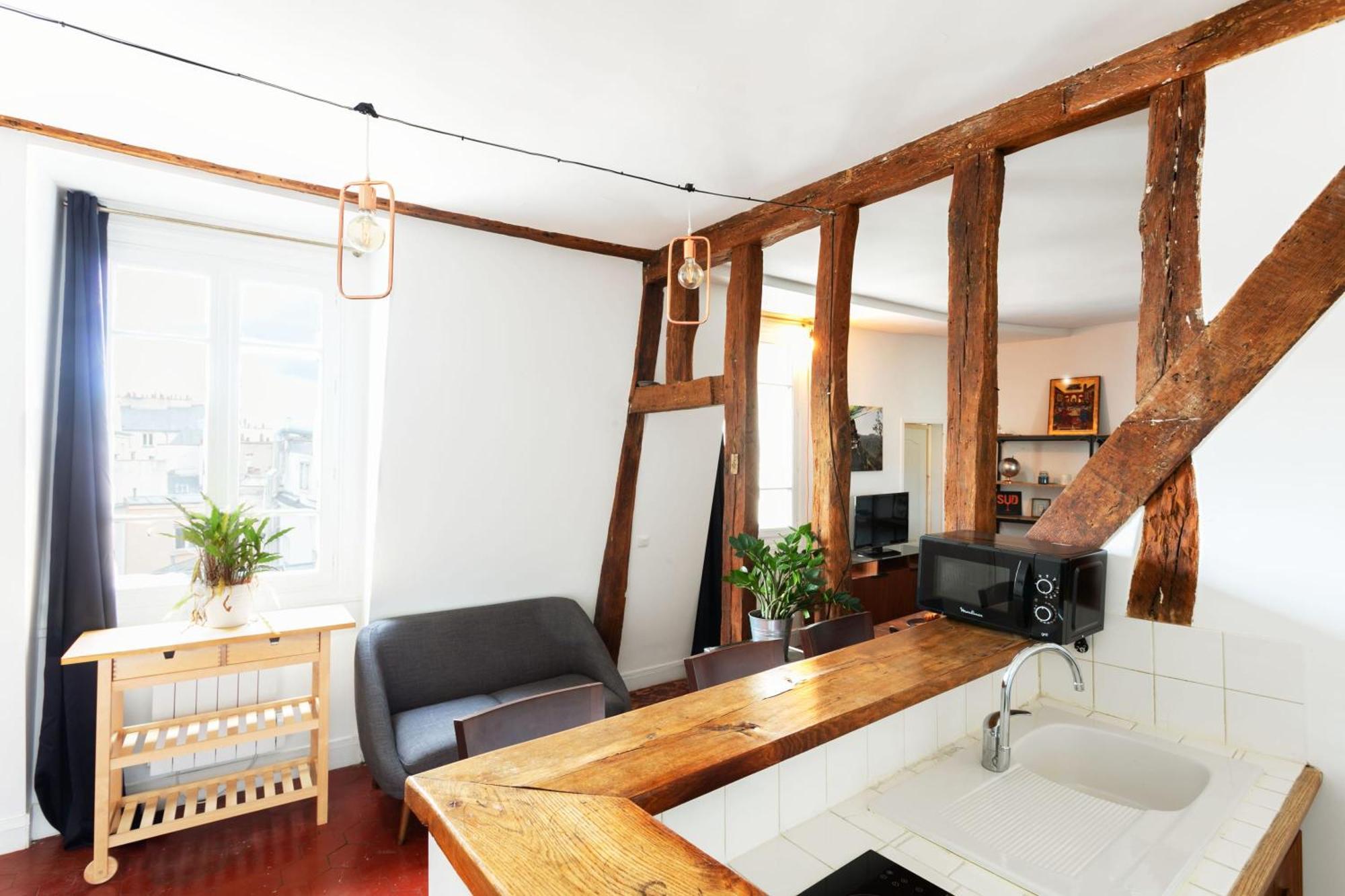 Apartmán Central Paris 1Br Cozy Exteriér fotografie