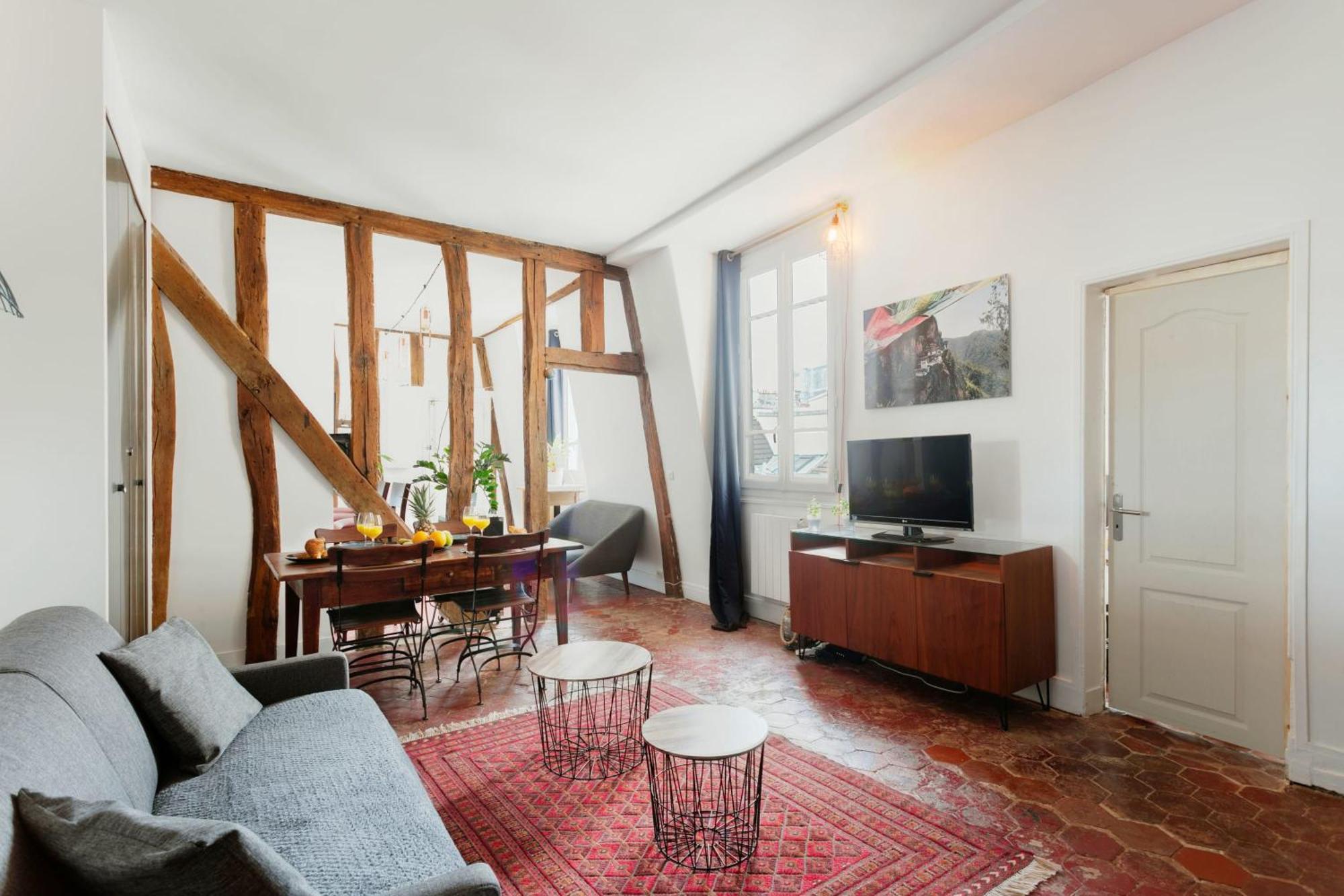 Apartmán Central Paris 1Br Cozy Exteriér fotografie