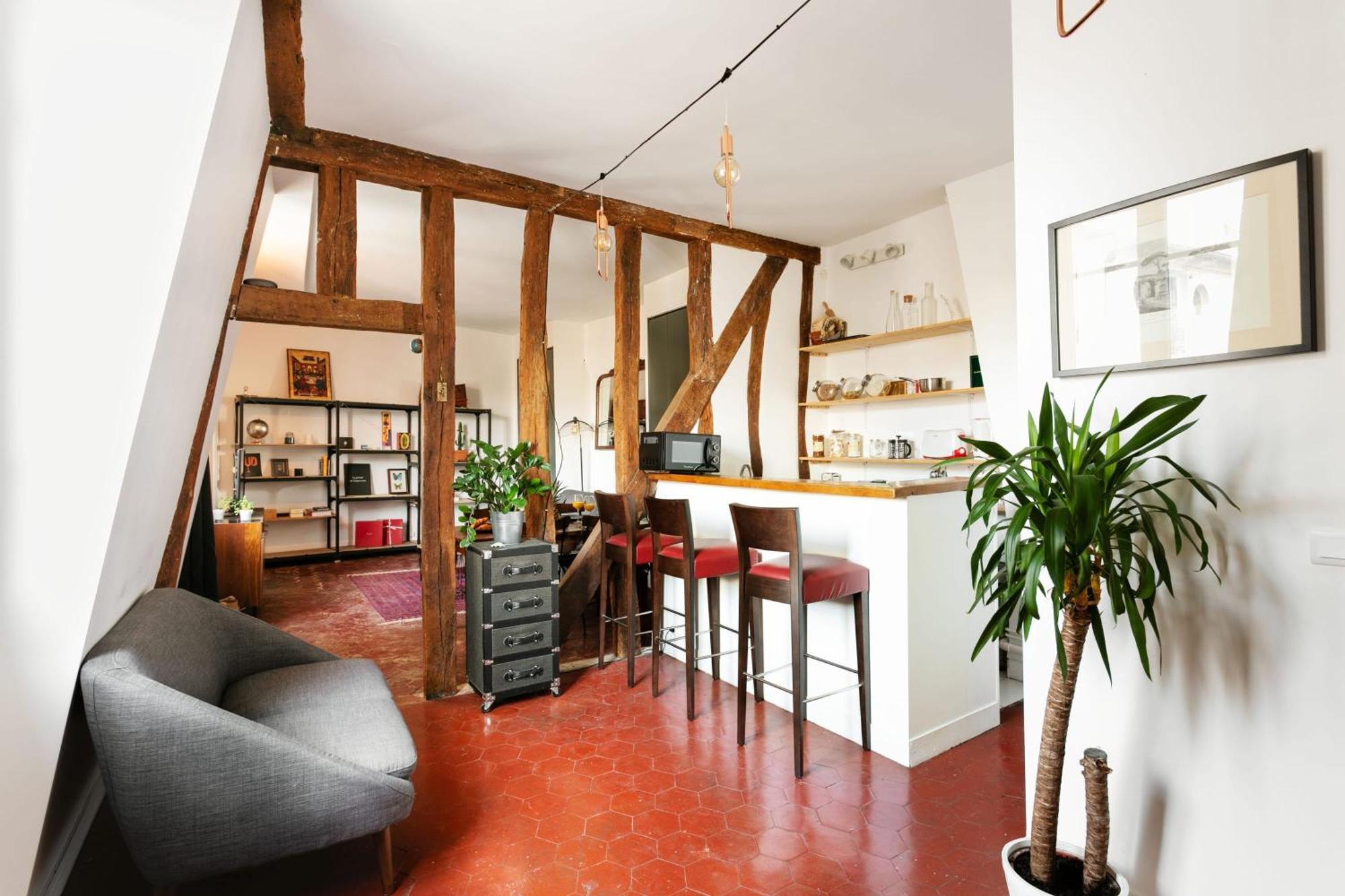 Apartmán Central Paris 1Br Cozy Exteriér fotografie