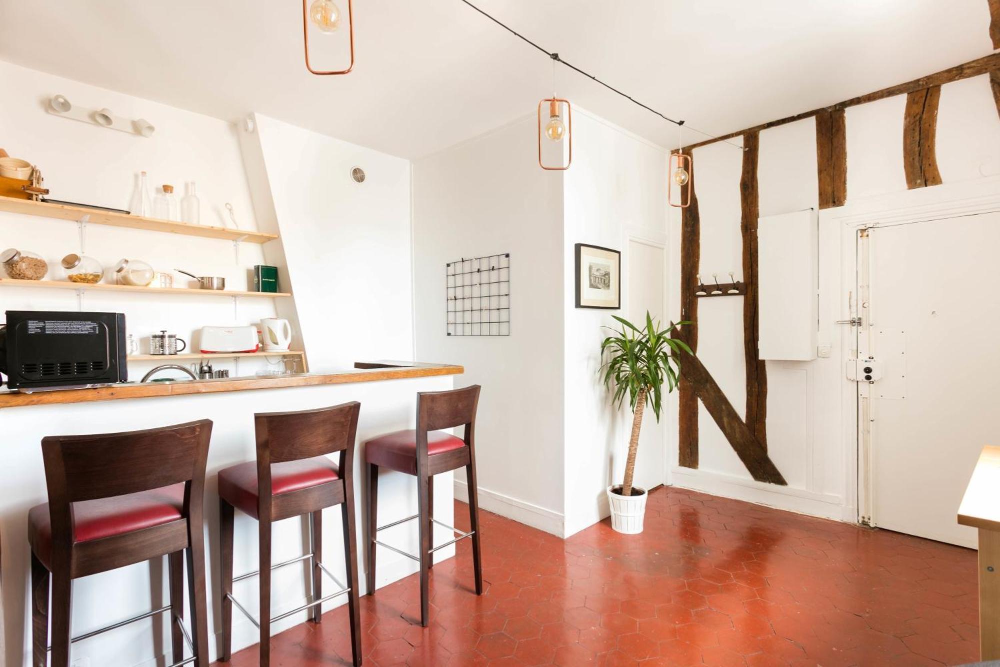 Apartmán Central Paris 1Br Cozy Exteriér fotografie