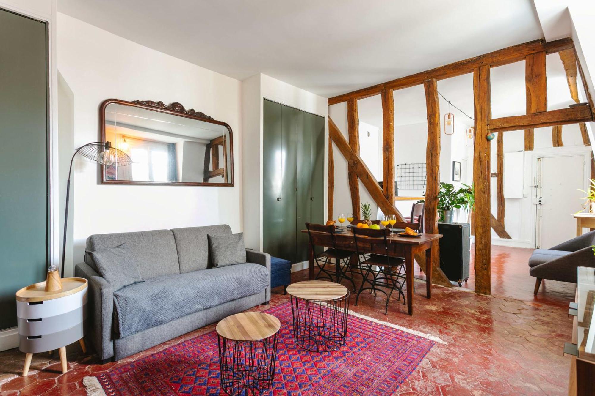 Apartmán Central Paris 1Br Cozy Exteriér fotografie