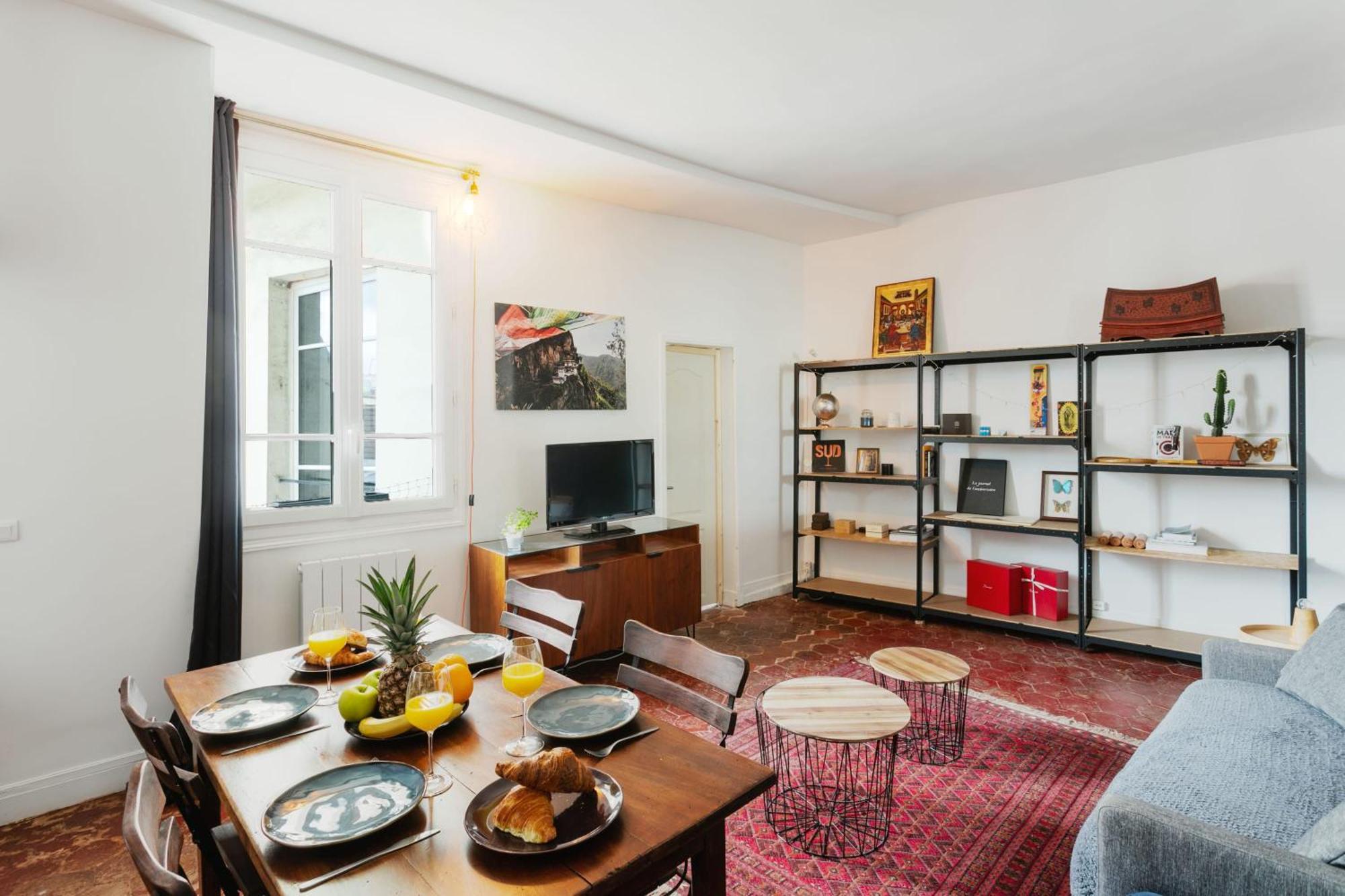 Apartmán Central Paris 1Br Cozy Exteriér fotografie